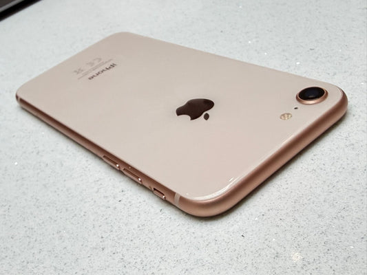 Apple iPhone 8 – 64GB – Rose Gold – Unlocked – Very Good - NEW BATTERY FITTED 100% HEALTH